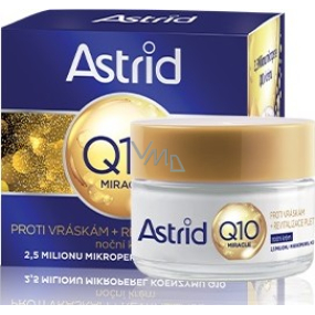 Astrid Q10 Miracle krem na noc przeciw zmarszczkom 50 ml