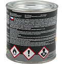 Hostagrund K2100 Silikon Stříbřenka farba na metal do 500 °C, srebrna, 350 g