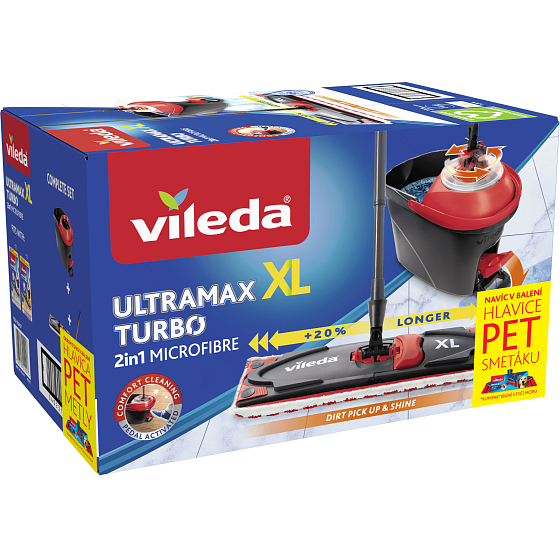 Vileda Ultramat Turbo XL mop kompletní sada
