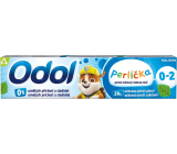 Odol Perlička zubní pasta pro děti, příchuť máta, 0-2 roky, 50 ml