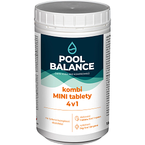 POOL Chemia basenowa Kombi tabletki 4w1 mini 1 kg