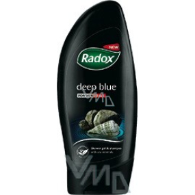 Radox Men Deep Blue 2v1 sprchový gel pro muže 250 ml Radox Men Deep Blue 2v1 sprchový gel pro muže 250 ml