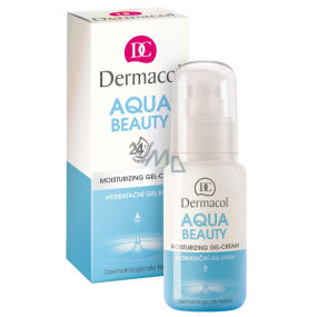 Dermacol Aqua Beauty hydratační gel-krém pro denní i noční péči 50 ml