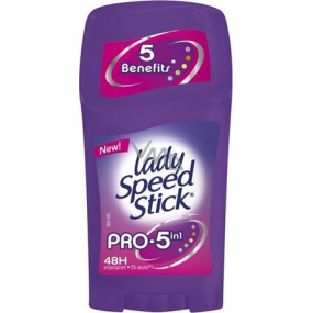 Lady Speed Stick Pro 5v1 antiperspirant deodorant stick pro ženy 45 g Lady Speed Stick Pro 5v1 antiperspirant deodorant stick pro ženy 45 g