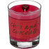 Bomb Cosmetics Chilli a čokoláda - Chilli and Chocolate Glass Candle Vonná přírodní, ručně vyrobena svíčka ve skle hoří až 35 hodin