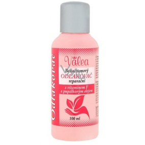 Valea Witamina F i olej z wiesiołka Bezacetonywowy preparat do usuwania lakieru do paznokci 100 ml