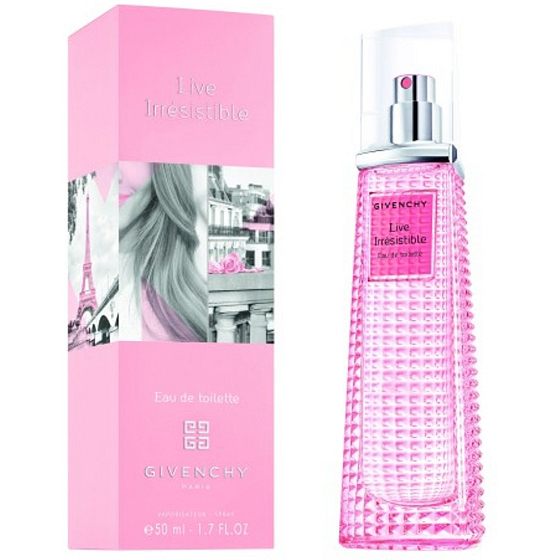 Givenchy Live Irresistible toaletní voda pro ženy 50ml