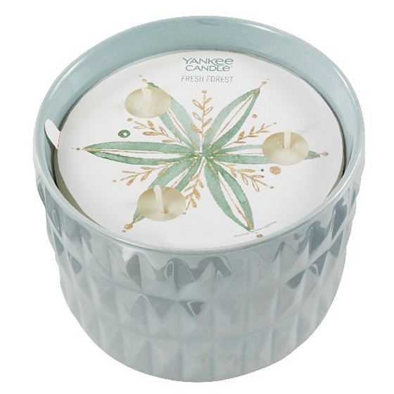 Yankee Candle Fresh Forest - Svěží les Special collection Winter Wish 3 knotá vonná svíčka 773 g