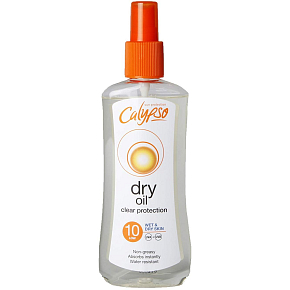 Calypso Dry Oil SPF10 olej na opalování 200 ml