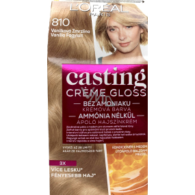 Loreal Paris Casting Creme Gloss krémová barva na vlasy 810 Vanilková zmrzlina Loreal Paris Casting Creme Gloss krémová barva na vlasy 810 Vanilková zmrzlina