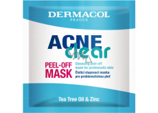 Dermacol Acneclear Peel-off mask oczyszczająca maska 8 ml