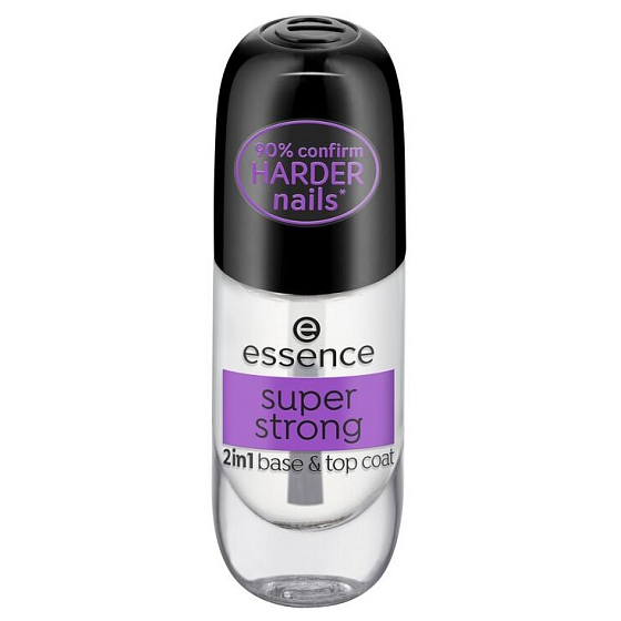 Essence Super Strong 2v1 podkladový a krycí lak na nehty 8 ml