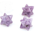 Lepidolit merkaba hmatka z kamienia naturalnego 13 mm, amulet sportowców