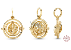 Charm Srebrna 925 Harry Potter - Zegar Czasu, zawieszka na bransoletkę