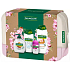 Palmolive Naturals Almond & Milk sprchový krém 250 ml + Naturals Sensitive Skin Milk Proteins sprchový krém 250 ml + Naturals Milk & Almond tekuté mýdlo s dávkovačem 300 ml + Soft antiperspirant deodorant roll-on 50 ml + kosmetická taška, kosmetická sada pro ženy