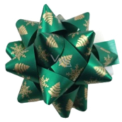 Nekupto Hvězdice střední luksusowa Zelená 6,5 cm
