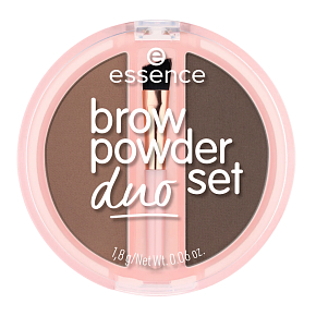 Essence puder do brwi duo set 02 Medium 1,8 g