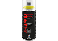BALSPREJ vrchní uniwersalna farba akrylowa w sprayu, RAL 1016 żółty siarkowy, 400 ml
