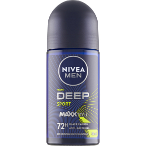 Nivea Men Deep Sport dezodorant kulka, 50 ml