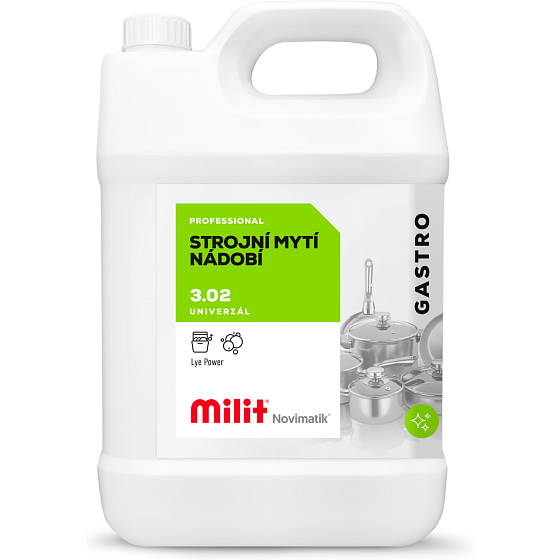 Milit Novimatik do zmywarek Uniwersal, 5 l