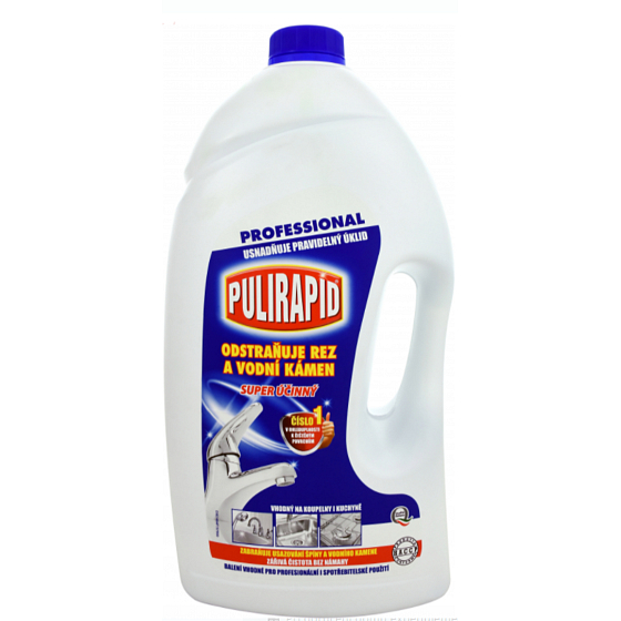 Pulirapid Classico na rez a vodní kámen tekutý čistič 5 l