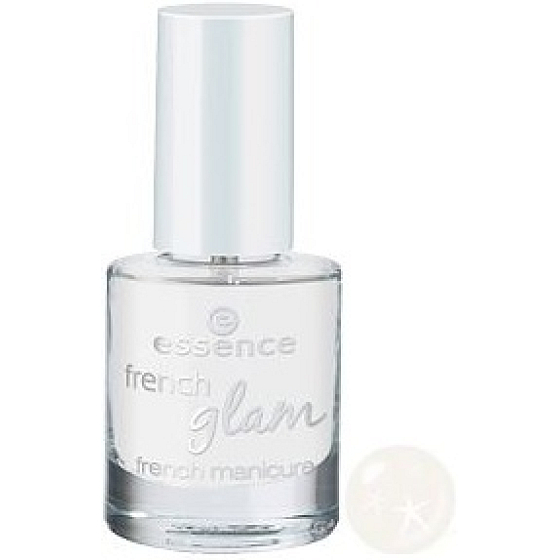 Essence French Glam lak na nehty 01 francouzská manikúra 8 ml