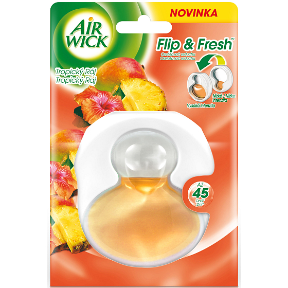 Air Wick Flip & Fresh Tropický ráj osvěžovač vzduchu 7 ml