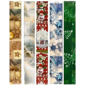 Nekupto Dárkový balicí papír 70 x 200 cm Vánoční Mix 60 kusů