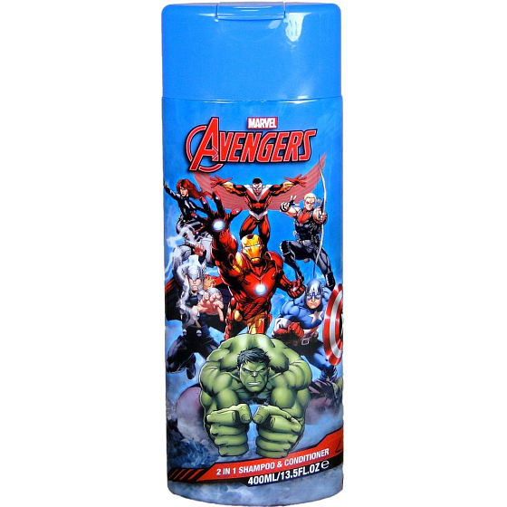 Marvel Avengers 2v1 šampon a kondicionér pro děti 400 ml