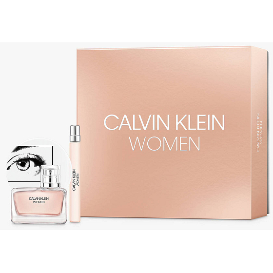 Calvin Klein Woman parfémovaná voda pro ženy 50 ml + parfémovaná voda 10 ml, dárková sada