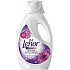 Lenor Amethyst & Floral Bouquet vůně pivoněk a planých růží Color 2v1 tekutý prací gel na barevné prádlo 20 dávek 1,1 l