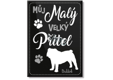 Nekupto Mazlící magnet Buldok 66 x 90 x 2 mm