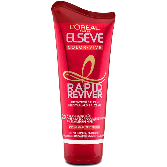 Loreal Paris Elseve Color - Vive Rapid Reviver intenzivní balzám pro barvené vlasy 180 ml