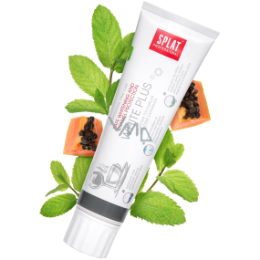 Splat Professional White Plus bioaktivní zubní pasta bezpečně bělí a leští zuby do vysokého lesku 100 ml