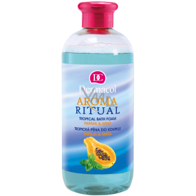 Dermacol Aroma Ritual Papája a máta tropická pěna do koupele 500 ml