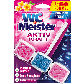 WC Meister Aktiv Kraft kwiaty egzotyczne blok WC, 45 g WC Meister Aktiv Kraft kwiaty egzotyczne blok WC, 45 g