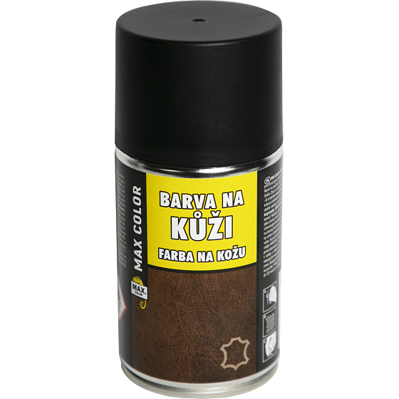 Max Color farba do skóry, czarna, 250 ml