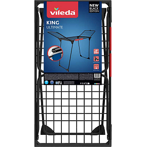 Vileda King suszarka na pranie czarna, 20m