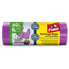 Fino worki na odpady z uchwytem, 60 L Fino worki na odpady z uchwytem, 60 L
