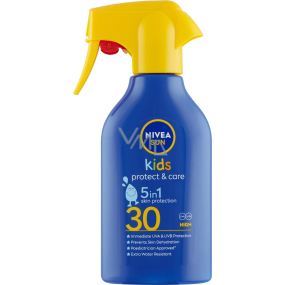 Nivea Sun Protect & Care OF 30 dětský sprej na opalování, 270 ml