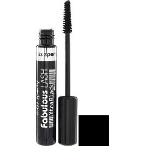 Miss Sporty Fabulous Lash Xtra Black tusz do rzęs 001 Xtra Black 8 ml Miss Sporty Fabulous Lash Xtra Black tusz do rzęs 001 Xtra Black 8 ml