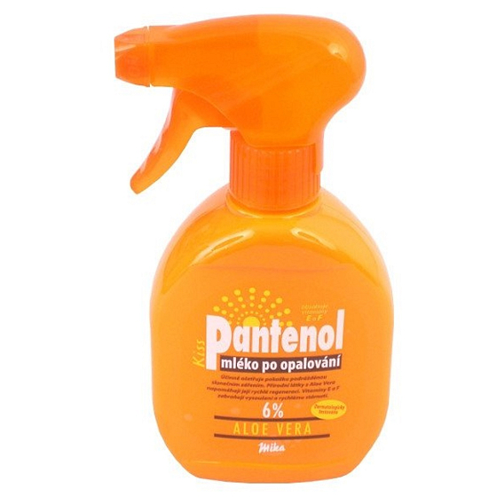 Mika Pantenol 6% mléko po opalování rozprašovač 300 ml