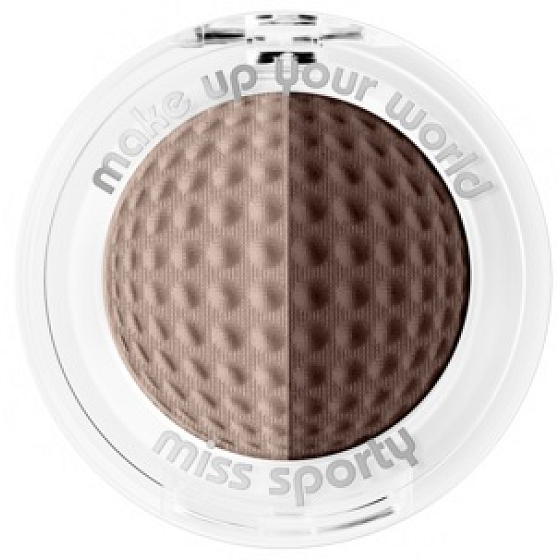 Miss Sporty Studio Color Duo oční stíny 201 Brown Tango 2,5 g