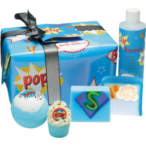 Bomb Cosmetics Superhrdina - Superheros Saviour mix balistiků a mýdel 5 kusů 500 g, kosmetická sada