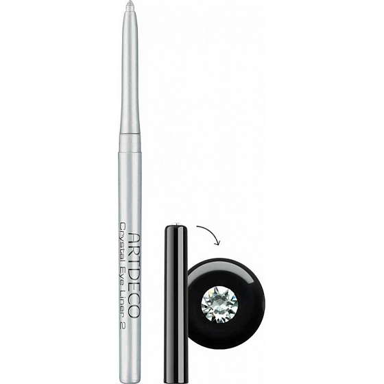 Artdeco Crystal Eye Liner Long-lasting krémová dlouhotrvající linka na oči 02 Silver Star 0,3 g