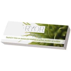 Ryor Depilační folie na obličej 6 kusů Ryor Depilační folie na obličej 6 kusů