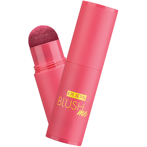 Pupa Summer in L.A. Blush Me tvářenka s polštářkovým aplikátorem 001 Strawberry Caipiroska 6 g
