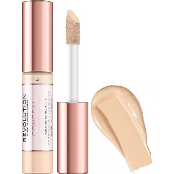 Makeup Revolution Conceal & Hydrate Concealer korektor C1 13 g
