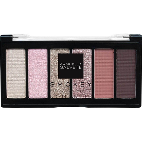 Gabriella Salvete Palette 6 Shades paleta očních stínů Smokey Romantic 6 stínů