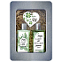 Bohemia Gifts Přátelství Konopný sprchový gel 250 ml + šampon na vlasy 250 ml + dřevěná dekorace + plechový box, kosmetická sada